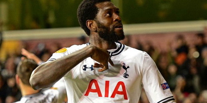 Malaria Bikin Adebayor Tak Bisa Berjalan