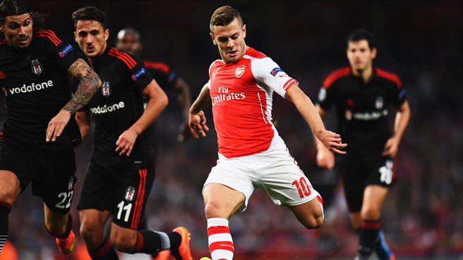 Sontekan Sanchez Bawa Arsenal Unggul Atas Besiktas <!--idunk--> Babak I
