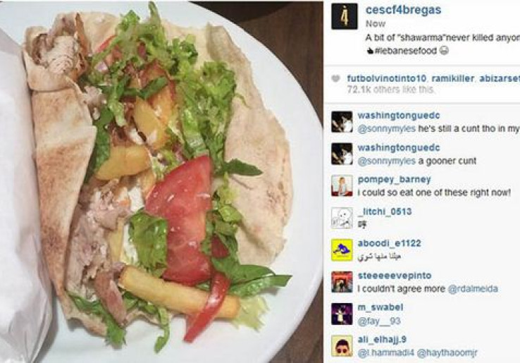 Ini Dia Makanan Terfavorit Cesc Fabregas