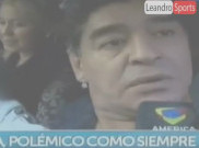 VIDEO: Istri Digoda, Maradona Tampar Wartawan
