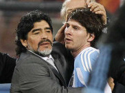 Demi Gaza Damai, Maradona Main Bareng Messi