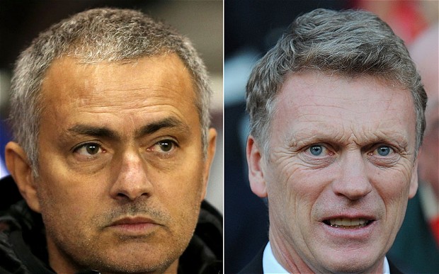 VIDEO: Mou Teriak Bagai Anak Kecil, Moyes Tertawa <!--idunk--> Diguyur Seember Air Es