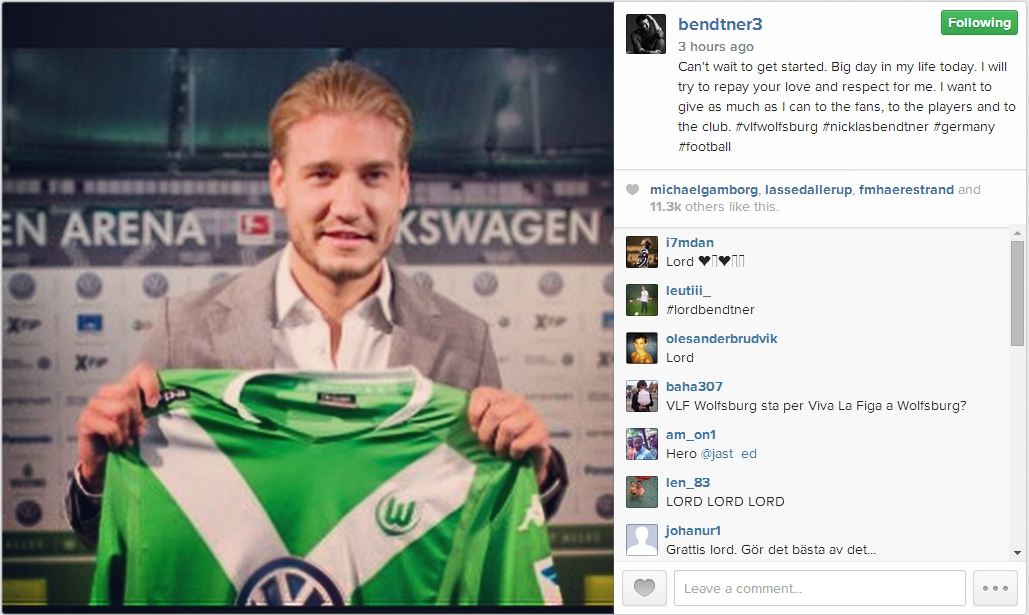 VFL Wolfsburg Resmi Rekrut Striker Kontroversial Asal Denmark