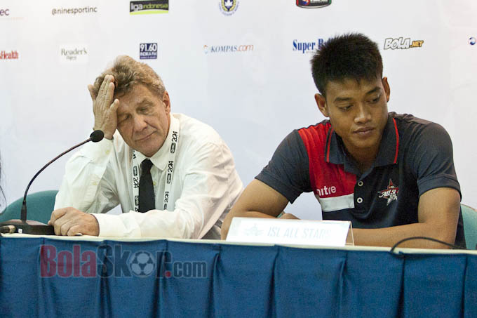 ISL All Stars Kalah Telak, Ini Jawaban Hansson