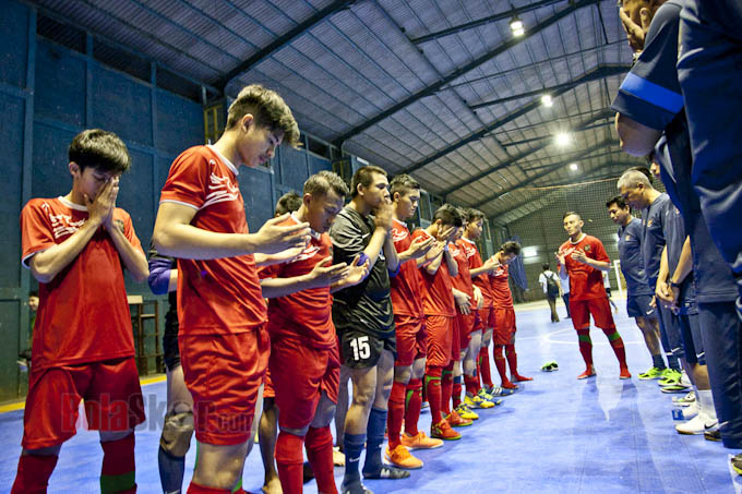 Lupakan Kekalahan, Timnas Futsal Indonesia Fokus Hadapi Vietnam<!--idunk--> Piala AFF 2014