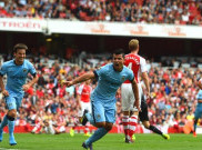 Aguero Antar City Ungguli Arsenal <!--idunk-->Babak I