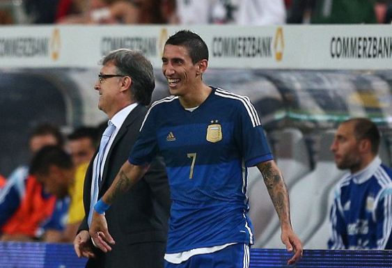 Tampil Gemilang, Martino Puji Di Maria Setinggi Langit
