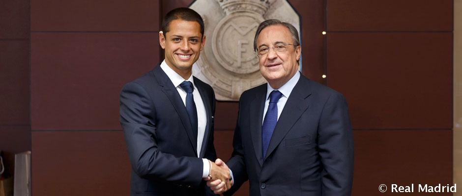 Real Madrid Resmi Datangkan Chicharito