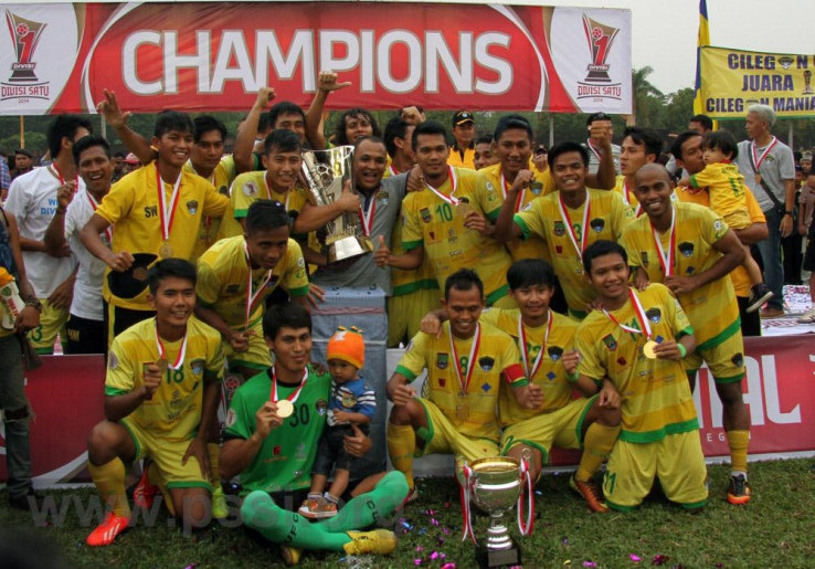 Cilegon United Juara Divisi 1 Liga Indonesia 2014