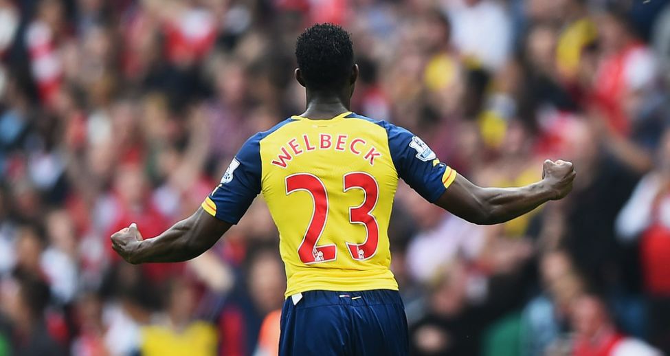Welbeck Bahagia Ukir Gol Perdana di Arsenal