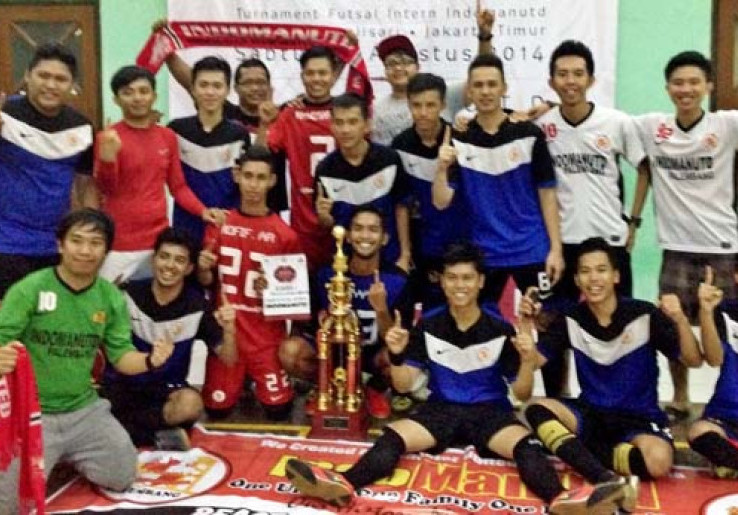  Indomanutd Palembang Juara Futsal Antar Indomanutd se-Indonesia