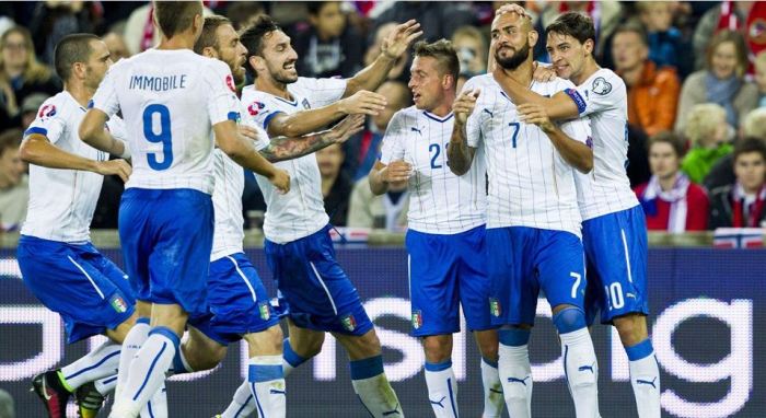 Italia Bekap Norwegia di Oslo <!--idunk--> Kualifikasi Piala Eropa 2016
