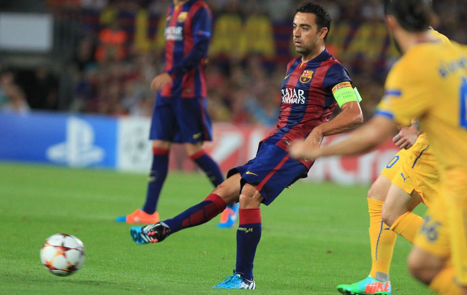 Xavi Akui Barca Kerepotan Kalahkan APOEL