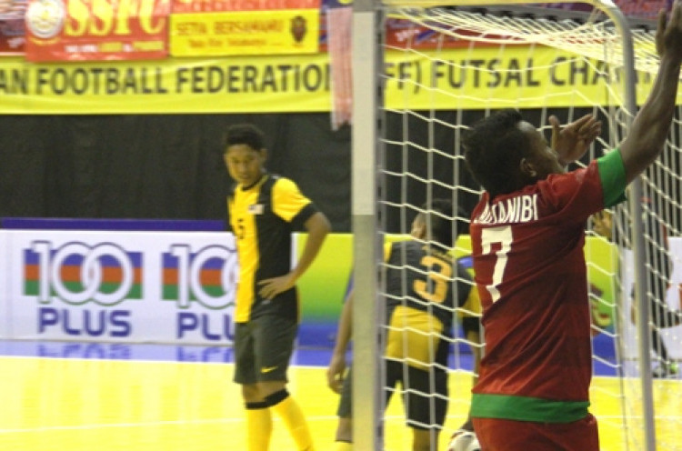 Timnas Futsal Gebuk Malaysia 6-1<!--idunk-->Piala AFF Futsal 2014