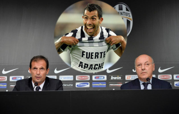 Allegri Dukung Tevez Balik ke Timnas Argentina