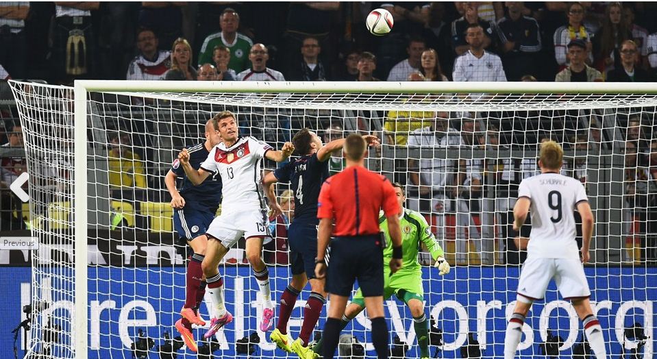 Tampil Dominan, Panser Muda Jerman Unggul Sementara Dari Skotlandia <!--idunk--> Babak I