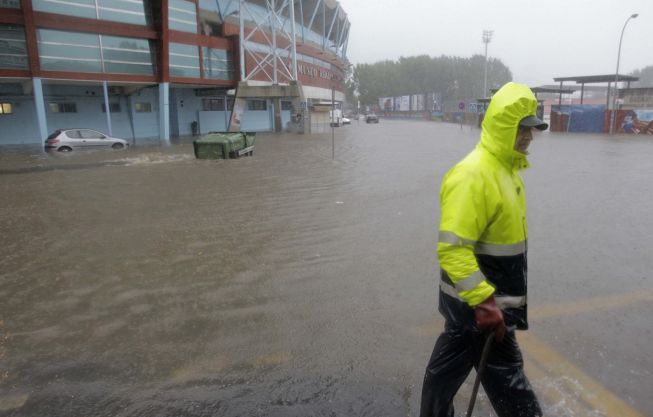 Waduh, Stadion Milik Celta Vigo Kebanjiran