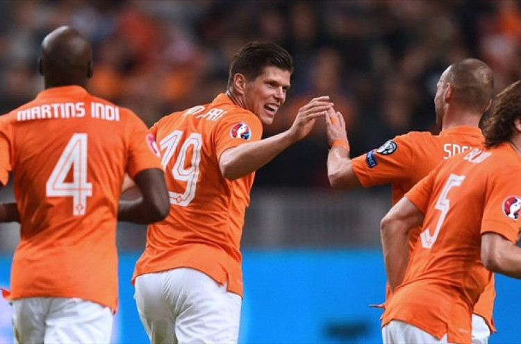 Sempat Tertinggal, Belanda Taklukkan Kazakhstan 3-1<!--idunk-->Kualifikasi Piala Eropa 2016