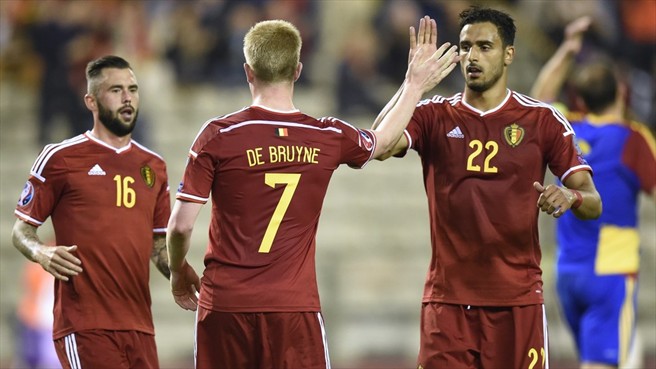 Belgia Pesta Gol ke Gawang Andorra<!--idunk-->Kualifikasi Piala Eropa 2016