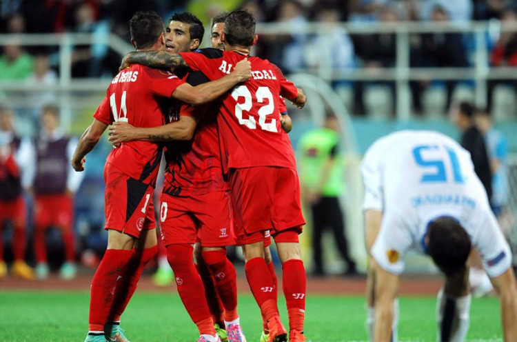HIGHLIGHT: 10 Pemain Sevilla Diimbangi HNK Rijeka <!--idunk--> Liga Europa Grup G