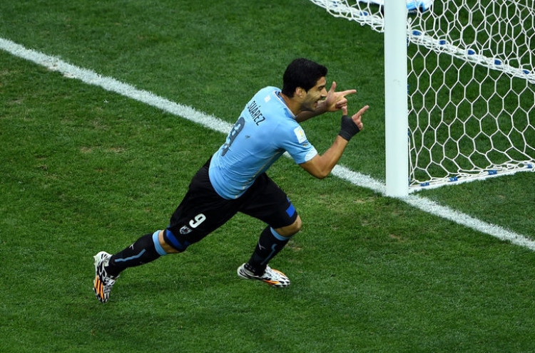Suarez Cetak Gol, Uruguay Imbangi Arab Saudi<!--idunk-->Laga Persahabatan