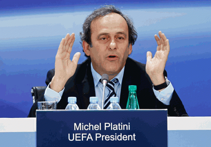 Platini Usul Kartu Putih Buat Pemain Pemrotes Wasit