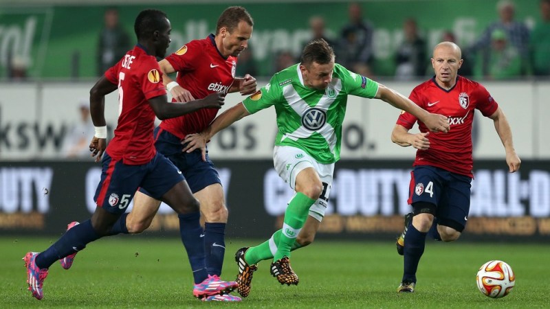 HIGHLIGHT: Wolfsburg Kontra Lille Sama Kuat <!--idunk--> Liga Europa Grup H